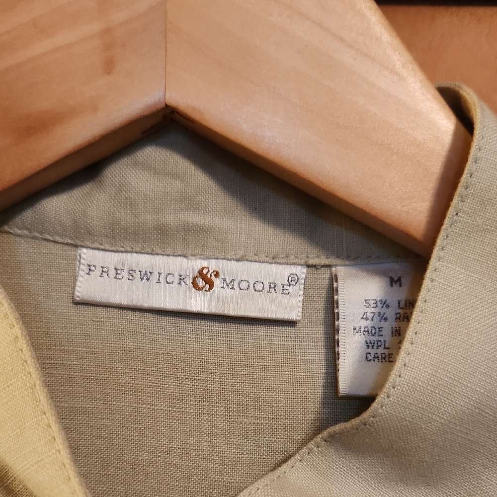 Light Green Mandarin Collar Jacket - image 2